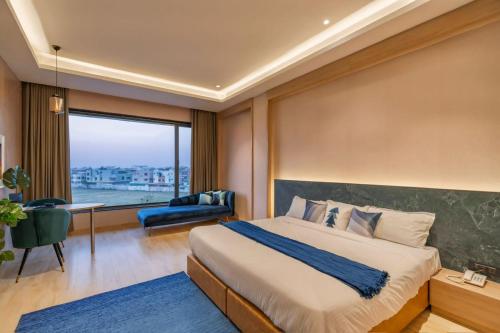 Postel nebo postele na pokoji v ubytování HOTEL ICON