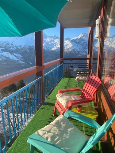 Les Arcs 1600 Vaste appartement 4 couchages 2 chambres