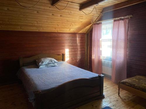 Postel nebo postele na pokoji v ubytování Cottage