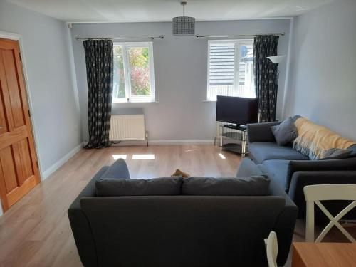 O zonă de relaxare la Cushendall Cottage, Moneyvart