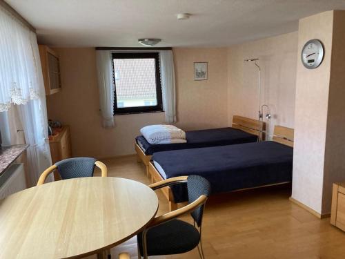 Posezení v ubytování Ferienwohnung für bis zu 4 Personen