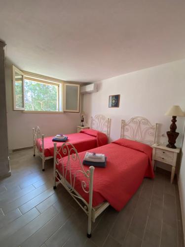 Ένα ή περισσότερα κρεβάτια σε δωμάτιο στο Appartamento Deluxe in Villa Renè