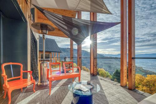 Photo de la galerie de l'établissement Bonheur et Belvédère, à Saint-Jean-le-Vieux