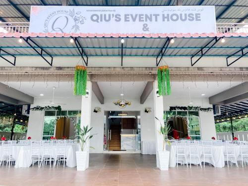 a view of the entrance to our event house at Qiu's Event House Std Double Room in Kuala Berang