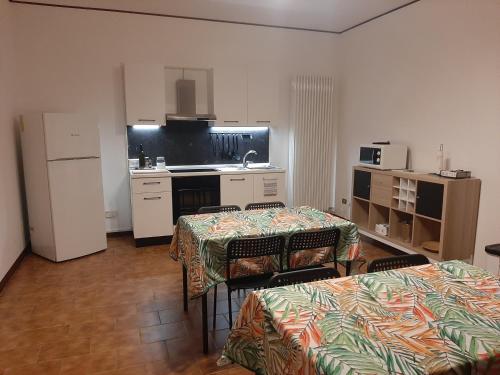 Kuchyň nebo kuchyňský kout v ubytování Locanda di Cornoleda