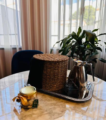 Kemudahan buat kopi dan teh di Casa Juarez