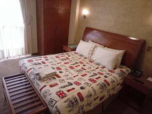 Letto o letti in una camera di Eurotel Davina