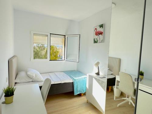 Katil atau katil-katil dalam bilik di Suites Verano Azul