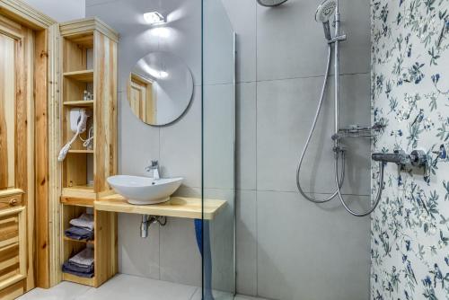 Ένα μπάνιο στο Siedlisko Nawiady - hotel butikowy