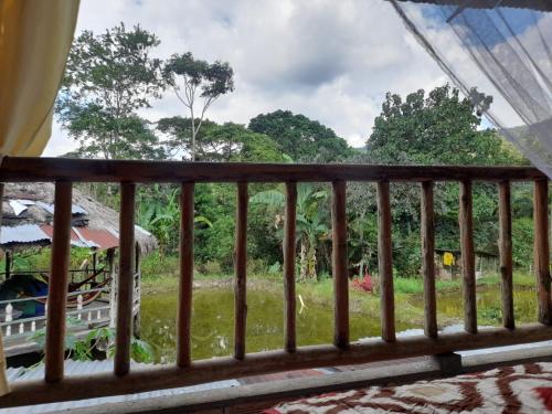 Un balcón o terraza en Hostal Ariantiy