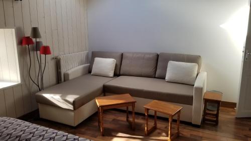 Posezení v ubytování Chambres et gîte dans un lieu calme et champêtre Gourgé Les Grippeaux proche Parthenay