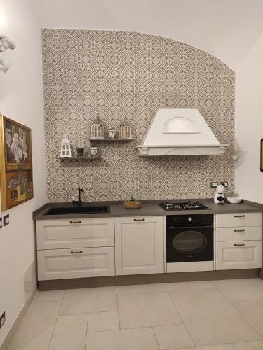Kuchyň nebo kuchyňský kout v ubytování Solimena House 44