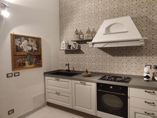 Kuchyň nebo kuchyňský kout v ubytování Solimena House 44