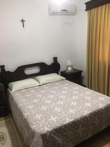 Ένα ή περισσότερα κρεβάτια σε δωμάτιο στο Casa Leicht - Quarto Casal