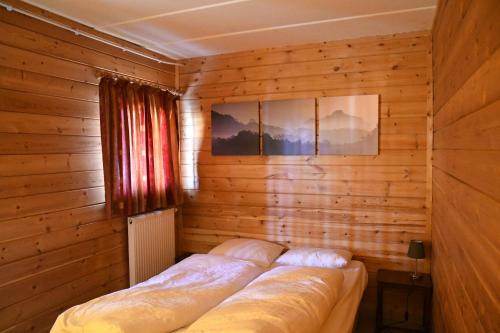 Postel nebo postele na pokoji v ubytování Les Hirondelles