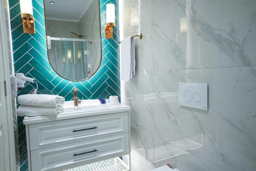 Koupelna v ubytování Triada Hotel Taksim - Special Category