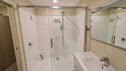 Koupelna v ubytování 3 bedroom home away from home in Palmerston North