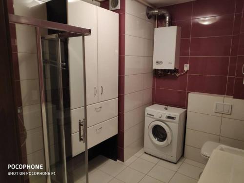 Apartament Podmiejska tesisinde bir banyo