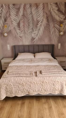 Postel nebo postele na pokoji v ubytování Apartament Sofia Kowary