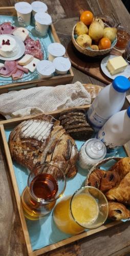 Comida en la casa vacacional o alrededores