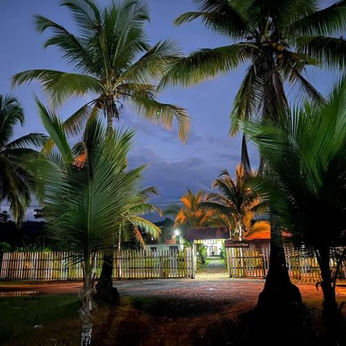 Um jardim em Cabañas Iracas del Mar