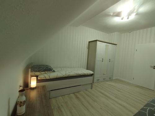Voodi või voodid majutusasutuse Nah an Mercedes-Werke toas