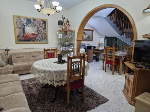 Posezení v ubytování Saracini's Homestay