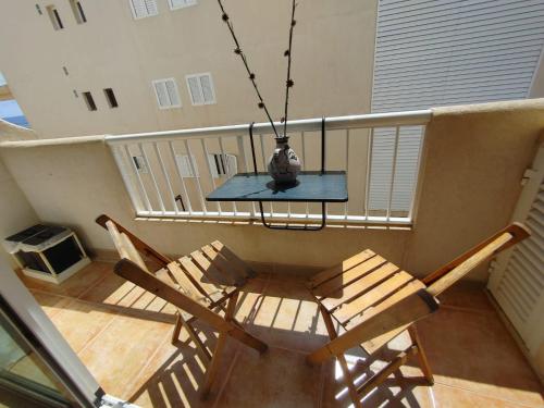 Ein Balkon oder eine Terrasse in der Unterkunft Formentera Suite 8
