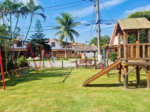 Ο χώρος παιχνιδιού για παιδιά στο Casa de praia