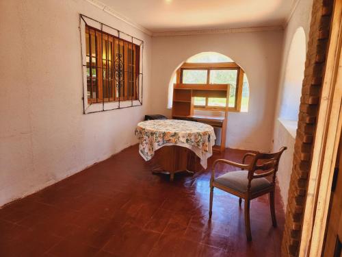 Χώρος καθιστικού στο Casa de Campo en Malloco