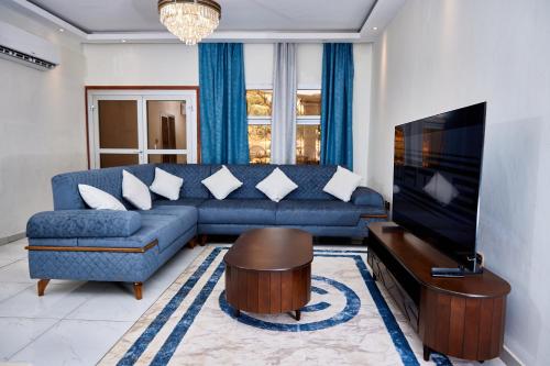 Posezení v ubytování RESIDENCE NOUMSI