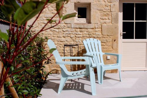 Patio nebo venkovní prostory v ubytování Chambre d'hôtes Au Petit Bonheur
