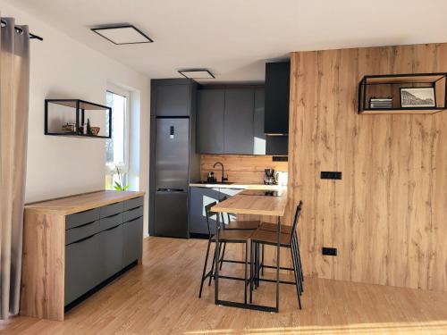 Η κουζίνα ή μικρή κουζίνα στο Apartmán Senica
