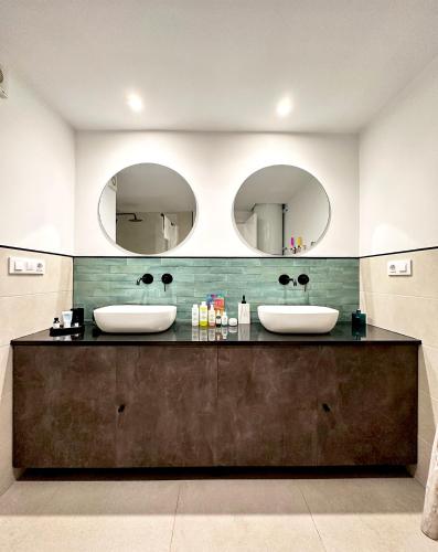 Bilik mandi di Apartamento Acogedor Alameda
