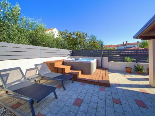 Balkón nebo terasa v ubytování Holiday Home Bernarda by Interhome