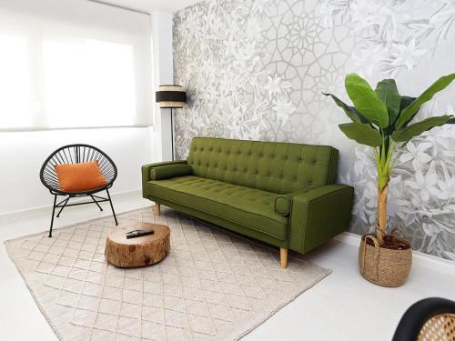Χώρος καθιστικού στο Apartment Nova Torredembarra by Interhome