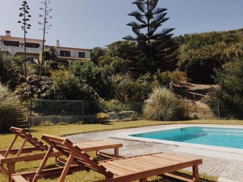 Πισίνα στο ή κοντά στο Casa da Praia - Beachfront Private Pool