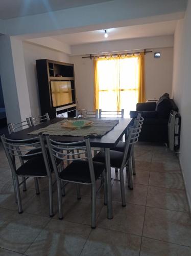 Η κουζίνα ή μικρή κουζίνα στο Departamento Viñas de Cuyo