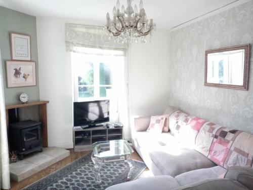 Area soggiorno di Montemboeuf centre Town House free wifi