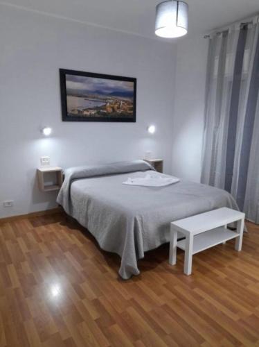 Postel nebo postele na pokoji v ubytování Milazzo La Porta Delle Eolie 2.0