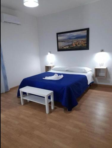 Postel nebo postele na pokoji v ubytování Milazzo La Porta Delle Eolie 2.0