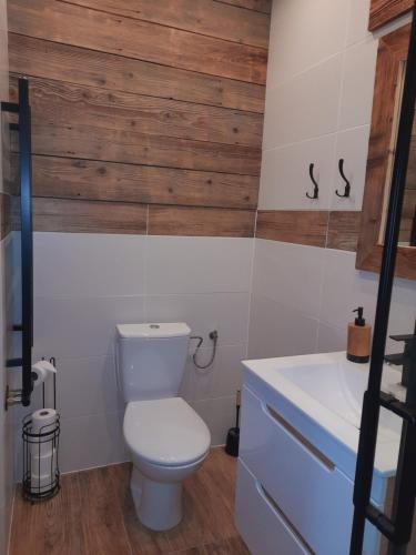 Apartament we Wsiにあるバスルーム
