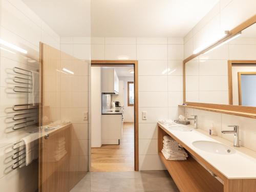 Phòng tắm tại Sonnberg Aparts