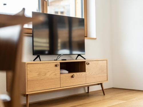 TV a/nebo společenská místnost v ubytování Sonnberg Aparts