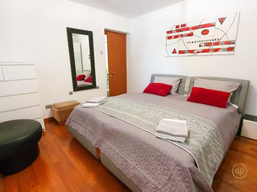 Postel nebo postele na pokoji v ubytování Luxurious apartment Flores
