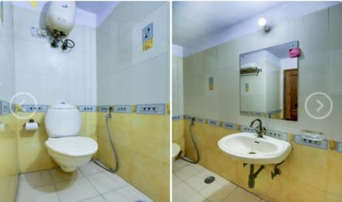 Kúpeľňa v ubytovaní icyhotels hotel lucknow international