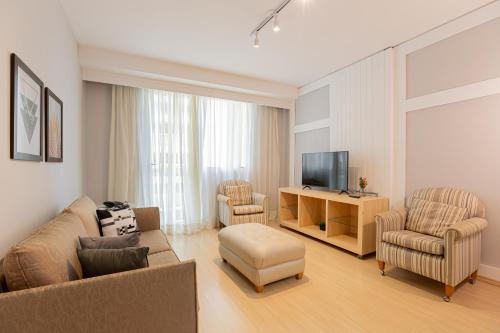 TV a/nebo společenská místnost v ubytování SEQ - Sequoia Alphaville By Anora Spaces