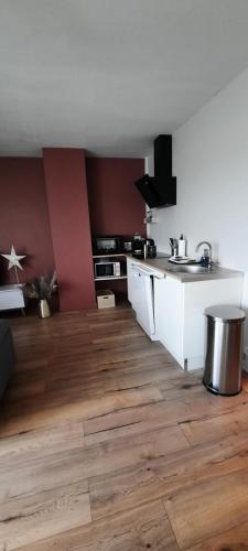 Una cocina o cocineta en La belle vue