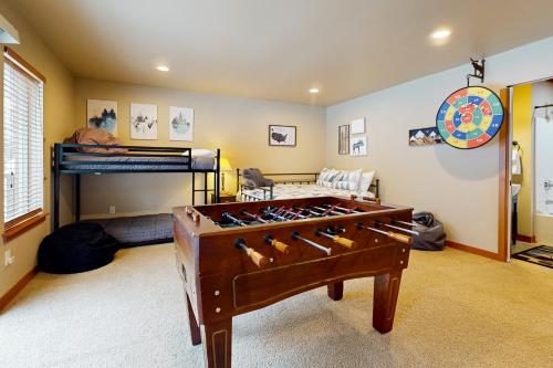 Un lugar para sentarse en SnowTop Manor