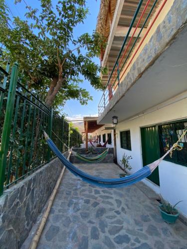 Balkón nebo terasa v ubytování Apartamentos Acuarius taganga